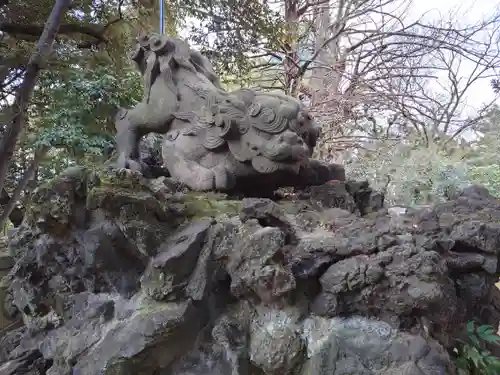 赤坂氷川神社の狛犬
