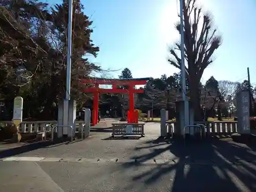 諏訪神社の鳥居