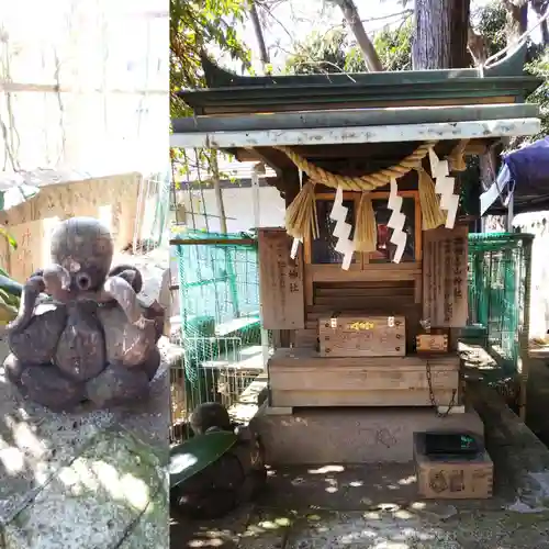 太子堂八幡神社の末社・摂社