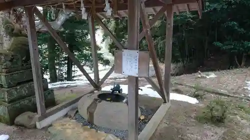 諏訪神社の手水舎