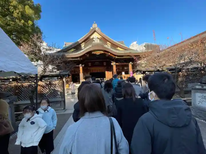 湯島天満宮の本殿・本堂