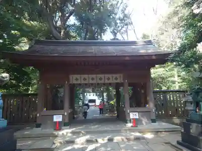 駒木諏訪神社の山門・神門