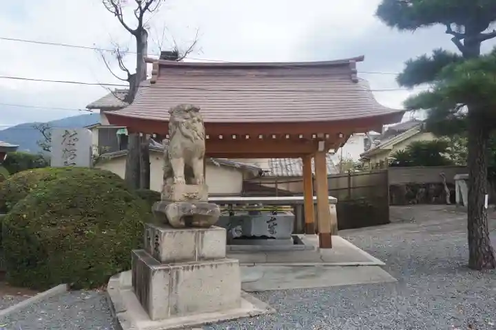 亀山神社の手水舎