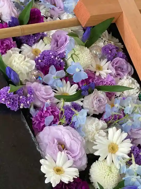 帯廣神社の手水舎