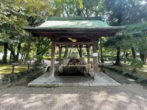 豊國神社の手水舎