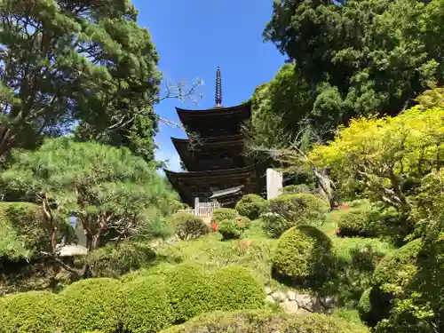 国宝 大法寺の庭園