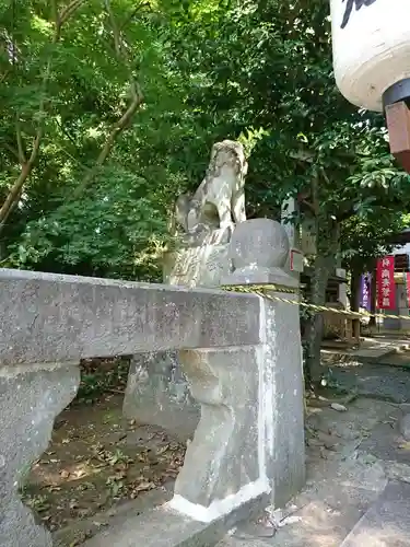 大津日吉神社の狛犬