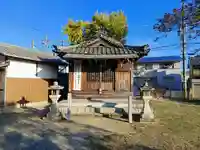 上半田山の神社の本殿・本堂