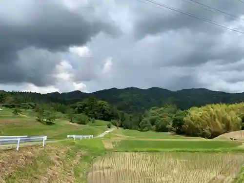 中芝観音堂の景色