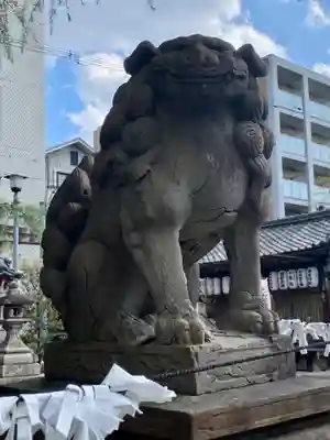 元祇園梛神社・隼神社の狛犬