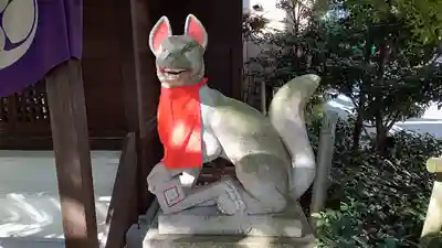 茶ノ木神社の狛犬