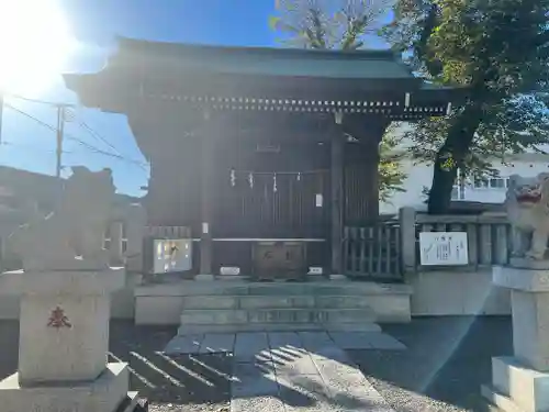 宿河原八幡宮の本殿・本堂