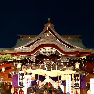 櫛田神社の本殿・本堂