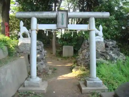 富士見稲荷神社の鳥居