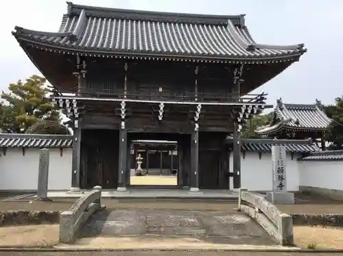 願勝寺の山門・神門