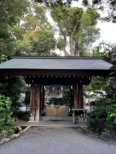 阿佐ヶ谷神明宮の手水舎