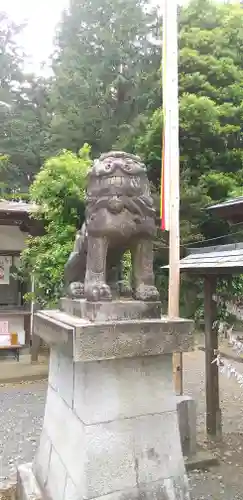 村檜神社の狛犬