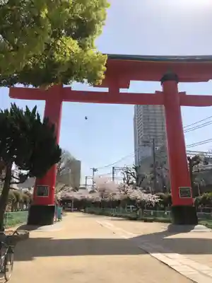 尼崎えびす神社の鳥居