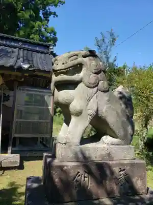 生権寺五社神社の狛犬
