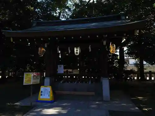 進雄神社の手水舎