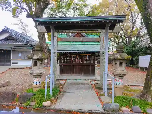 八幡社（児子八幡社）の鳥居