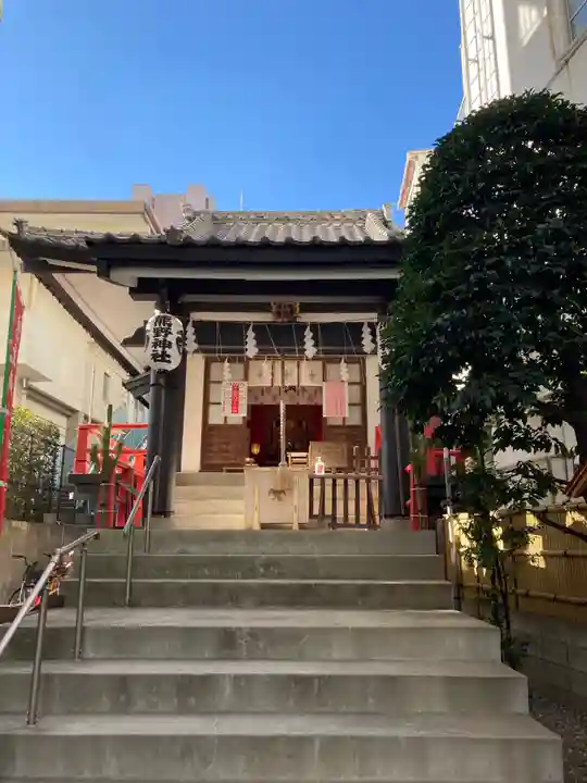 飯倉熊野神社の本殿・本堂
