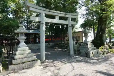 那波加神社の鳥居