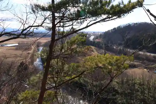 岩色神社の景色