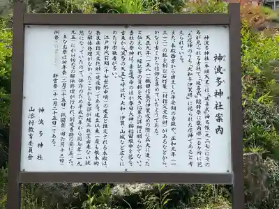 神波多神社(奈良県)