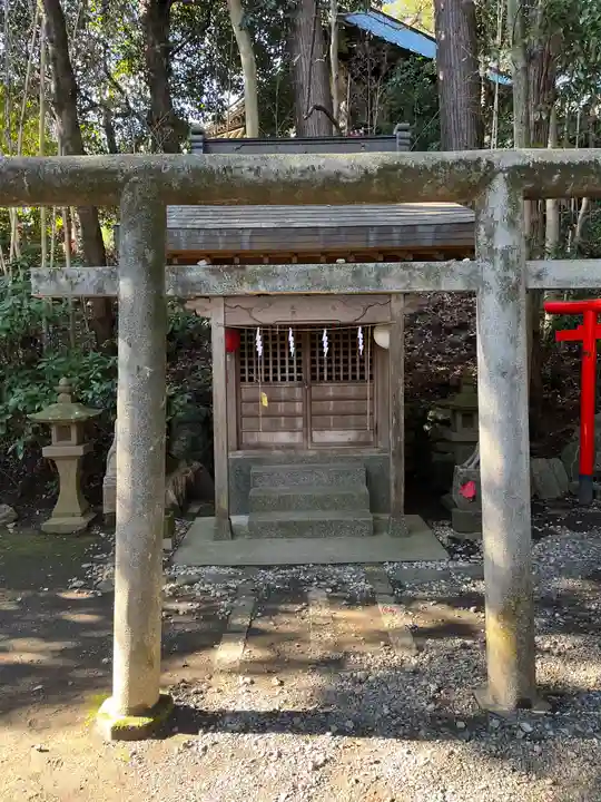 白笹稲荷神社の末社・摂社