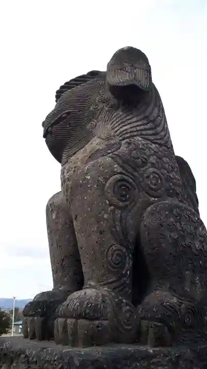 奈井江神社の狛犬