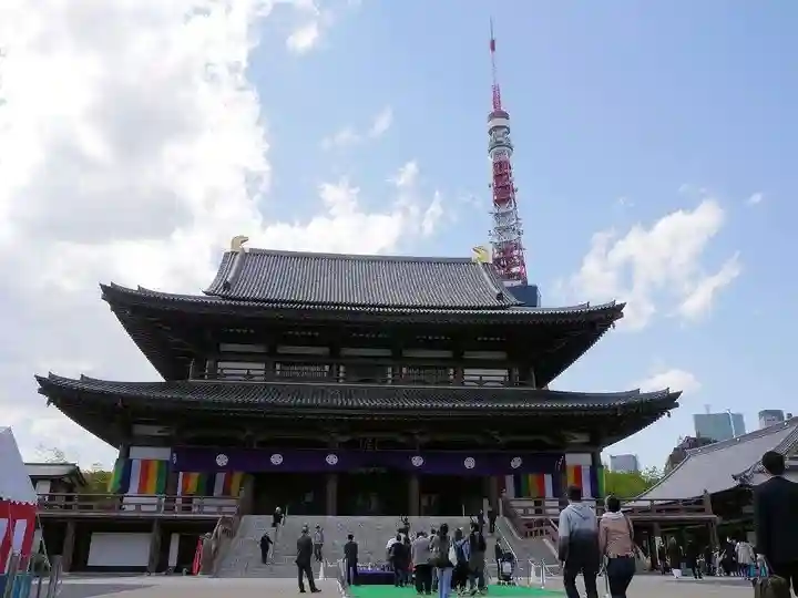 増上寺の本殿・本堂