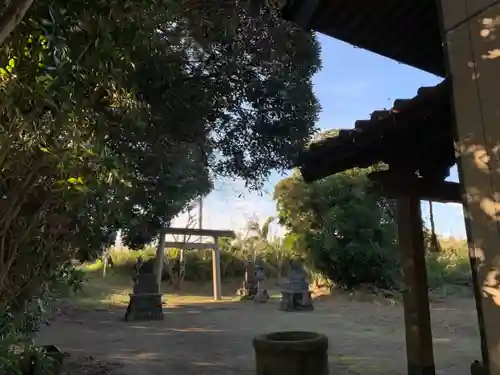 千草川神社の鳥居