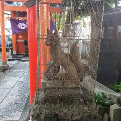 千種稲荷神社の狛犬