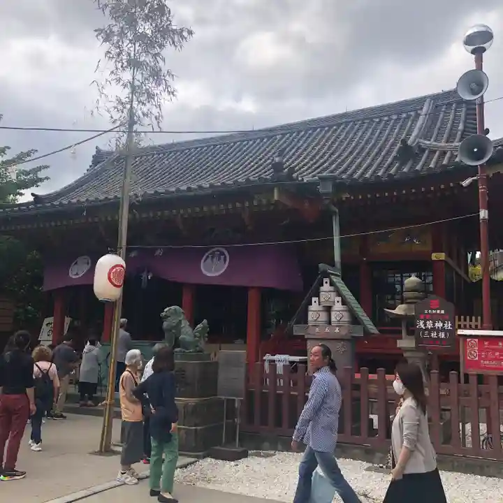 浅草神社の本殿・本堂