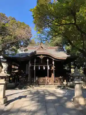 川口神社の本殿・本堂