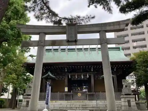 松原神社の鳥居