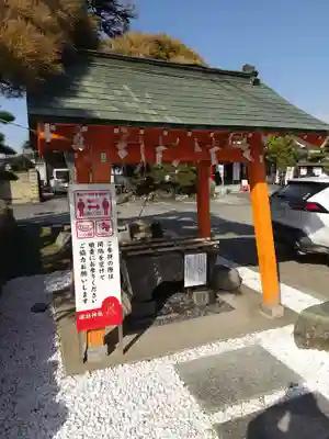 諏訪神社の手水舎