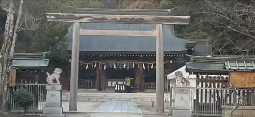 四條畷神社の鳥居