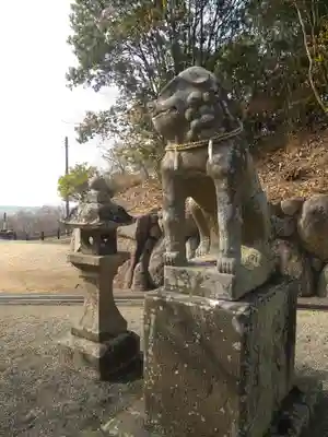 神前神社の狛犬