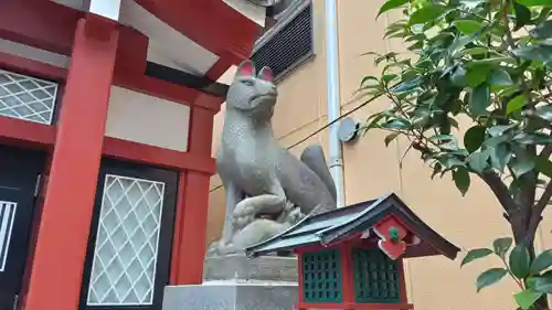 御宿稲荷神社の狛犬