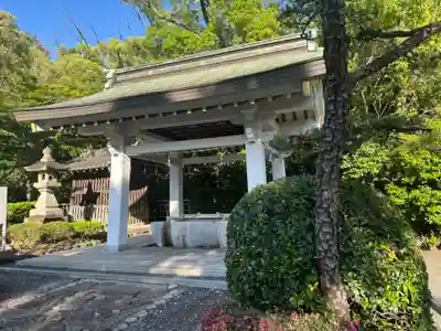 成海神社の手水舎