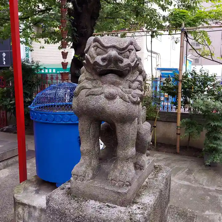 八幡神社の狛犬