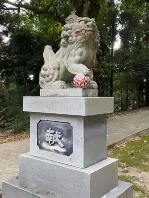 倭文神社の狛犬