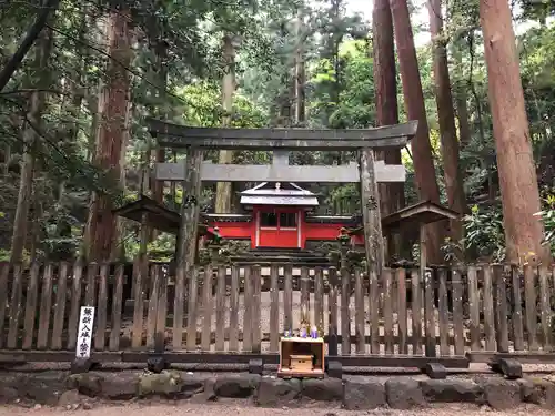 室生龍穴神社の鳥居