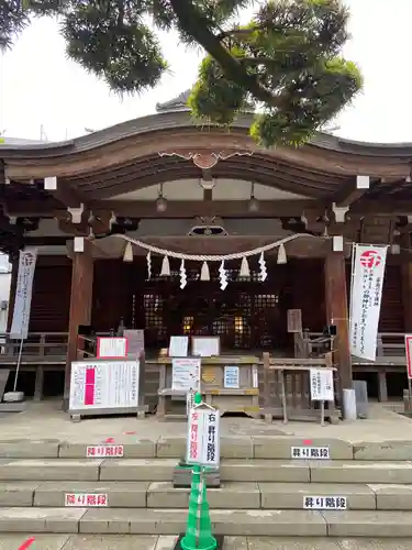 鳩森八幡神社の本殿・本堂