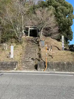 神明神社の鳥居