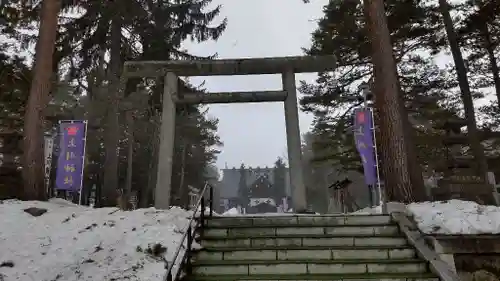 上川神社の鳥居