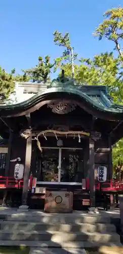 諏訪神社の本殿・本堂