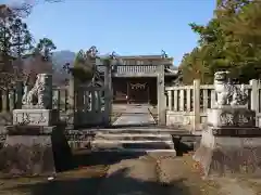 八幡神社の狛犬